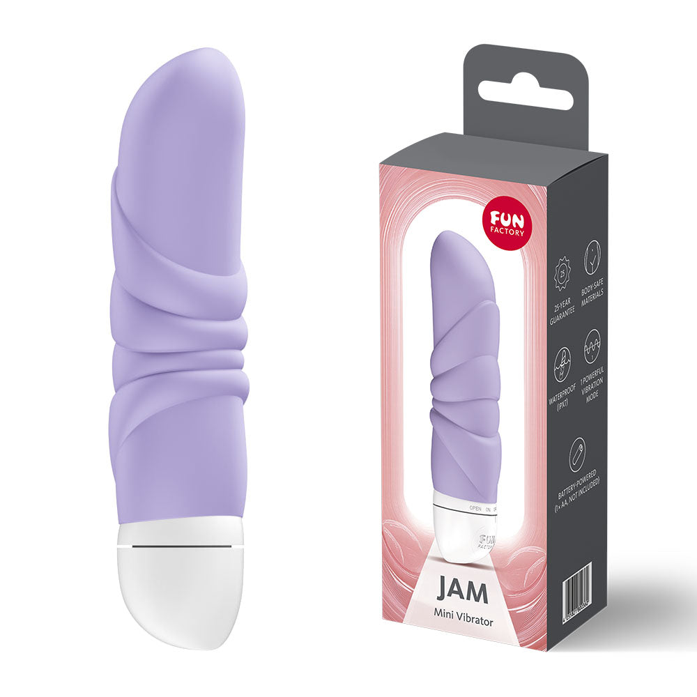 Fun Factory JAM Mini Silicone G Spot Vibrator - G-Spot Vibrators