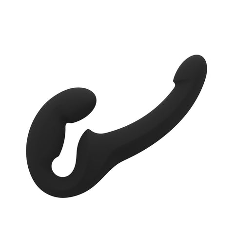 SHARE LITE Blackberry Strapless Strap-On by Fun Factory - Double Ender
