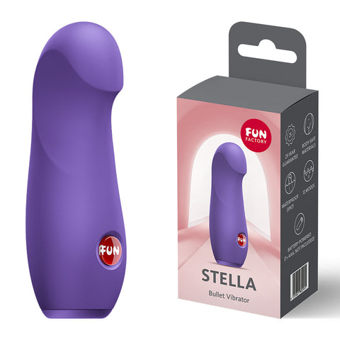 STELLA Blackcurrant Vibrating Bullet by Fun Factory - Bullet Vibrators