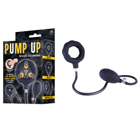 Pump Up Inflatable Cock Ring by NANMA Corporation - Stretchy Cock Rings