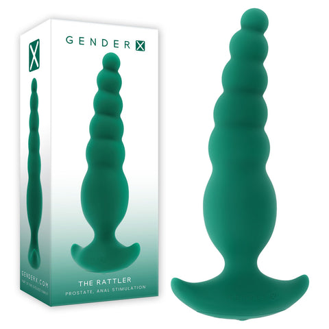 Gender X THE RATTLER and Twirling Anal Plug - Butt Plugs