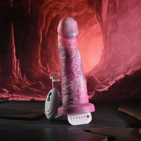 Gender X WHIMSICAL Fantasy Dildo with Wireless Remote - Realistic Dildos