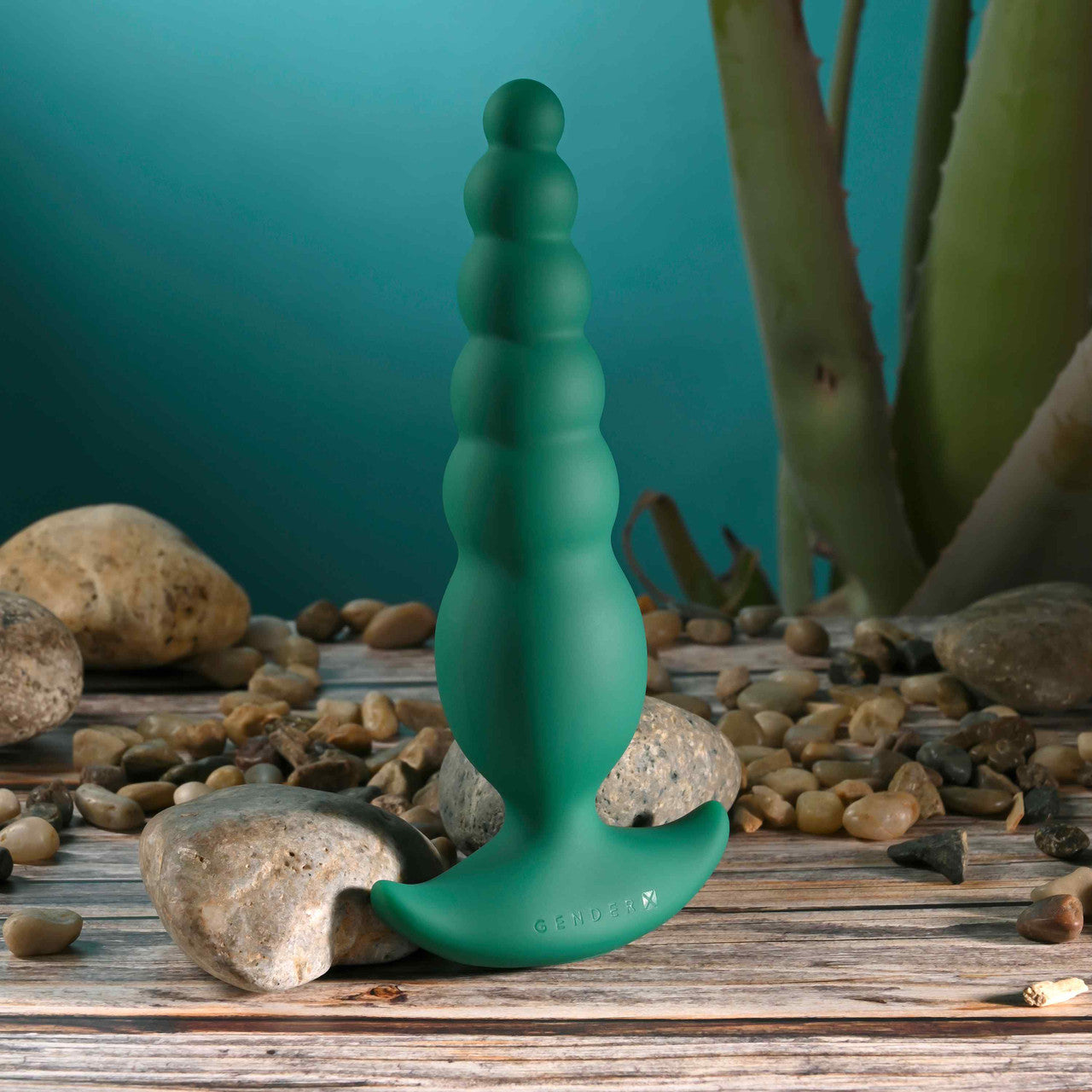 Gender X THE RATTLER Vibrating and Twirling Anal Plug - Butt Plugs