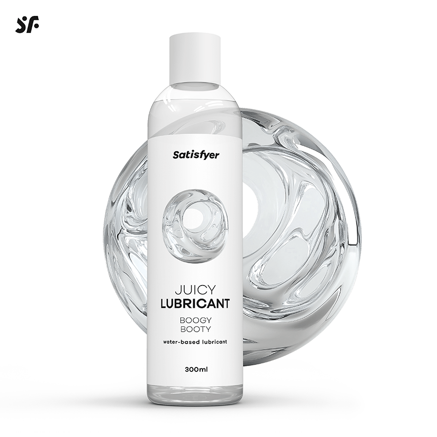 Satisfyer Juicy Boogy Booty Water Based Anal Lubricant - Water Based Lubes