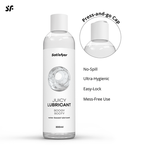 Juicy Boogy Booty Water Based Anal Lubricant by Satisfyer - Water Based Lubes