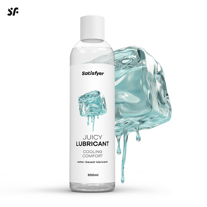 Satisfyer Juicy Cooling Comfort Water Based Sexy Lubricant - Water Based Lubes