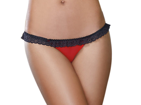 Stretch Mesh Closed Crotch Sexy Panty - G-Strings, Panties and Shorts