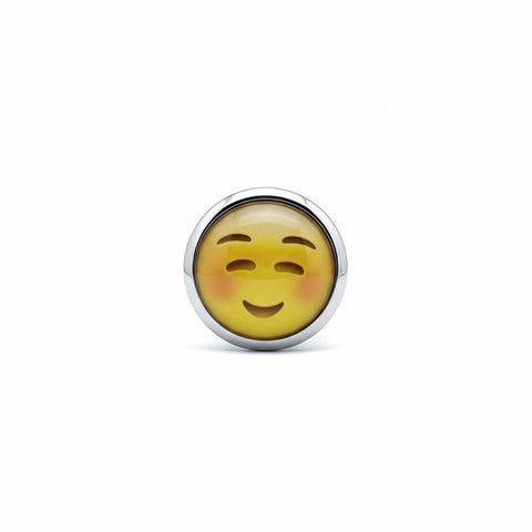 Smiling Face Steel Anal Plug by BDStyle - Steel Sex Toys