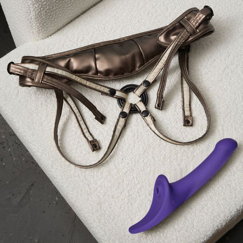 Orgasm Vibrating Strap On Dildo by Strap-on-me - Strap On Sextoys