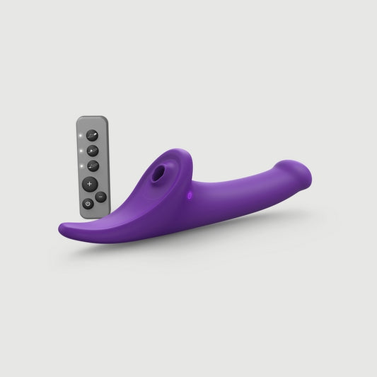 Orgasm Vibrating Strap On Dildo by Strap-on-me - Strap On Sextoys