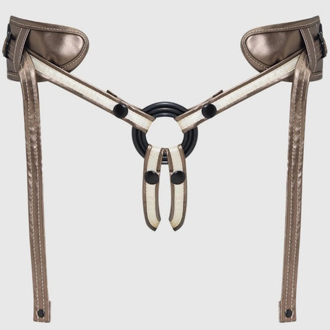 Leatherette Harness DESIROUS by Strap-on-me - Strap On Sextoys