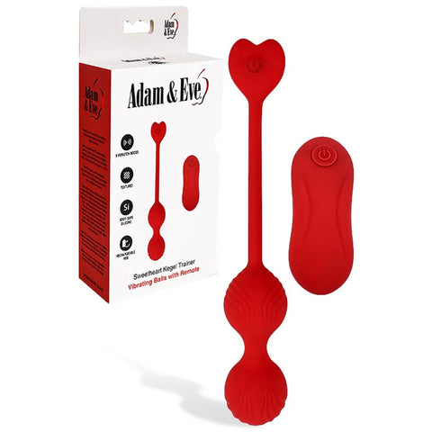 SWEETHEART Kegel Trainer Kegel Balls by Adam & Eve Sextoys - Love Eggs and Kegel Exercisers