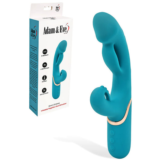 SIRENS EMBRACE Inflatable Rabbit Vibrator - Rabbit Vibrators