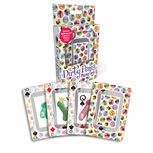 Dirty Penis Playing Cards Waterproof Novelty Playing Cards - Sex Games, Coupons and Tricks
