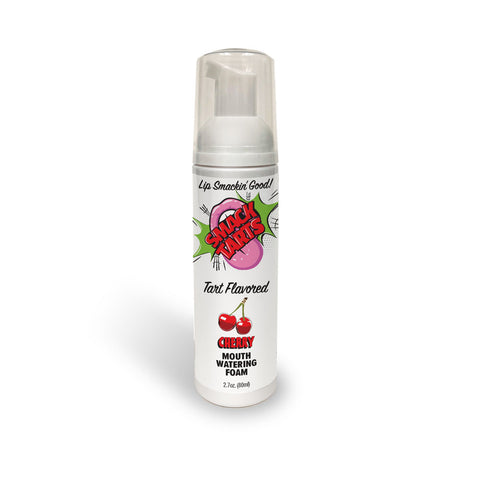 Smack Tarts Mouthwatering Foam Cherry Sour Cherry Bottle - Delay and Excite Sprays