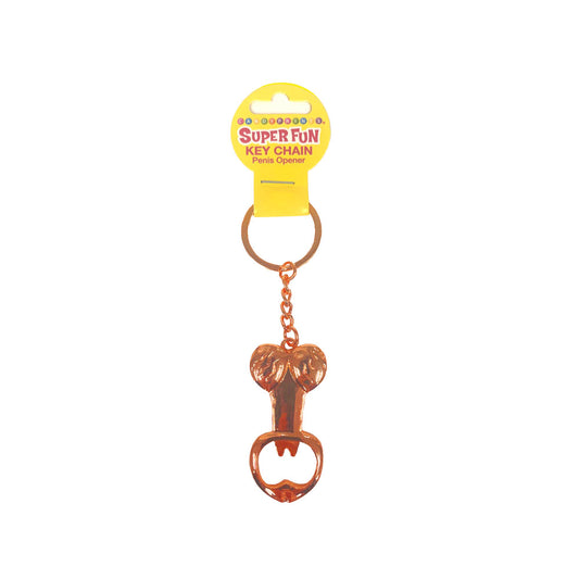 Super Fun Key Chain Penis Bottle Opener Novelty Key Chain - Party Gifts and Novelties