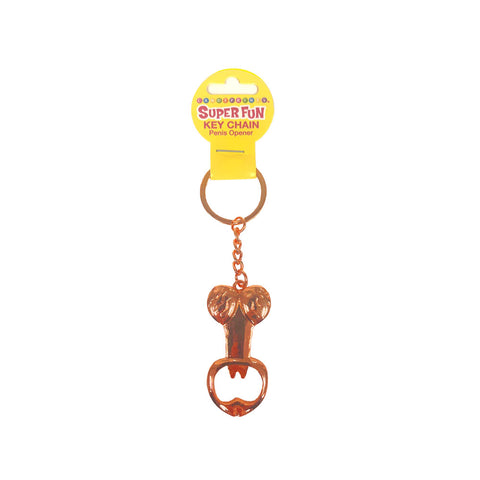 Super Fun Key Chain Penis Bottle Opener Novelty Key Chain - Party Gifts and Novelties