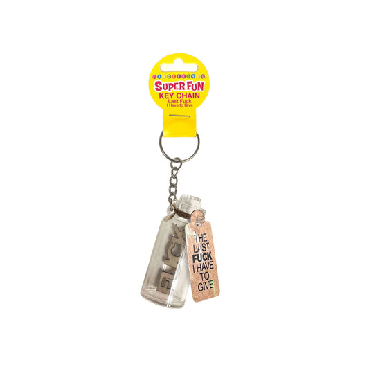 Super Fun Key Chain Last Fuck I Have To Give Novelty - Party Gifts and Novelties