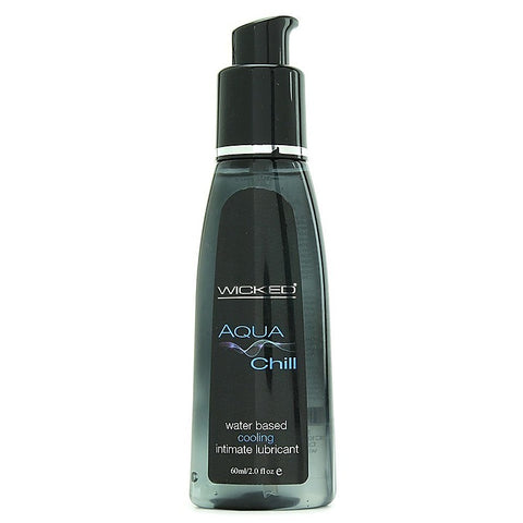 Wicked Chill Cooling Water Based Lubricant Bottle - Water Based Lubes