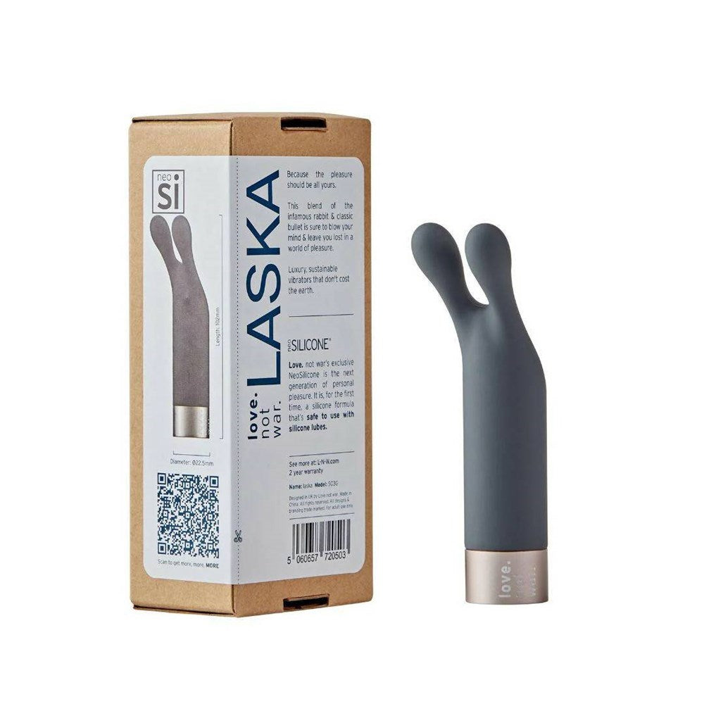 Laska - Eco-Friendly Clitoral Pleasure Wand by Love Not War - Vibrator Accessories