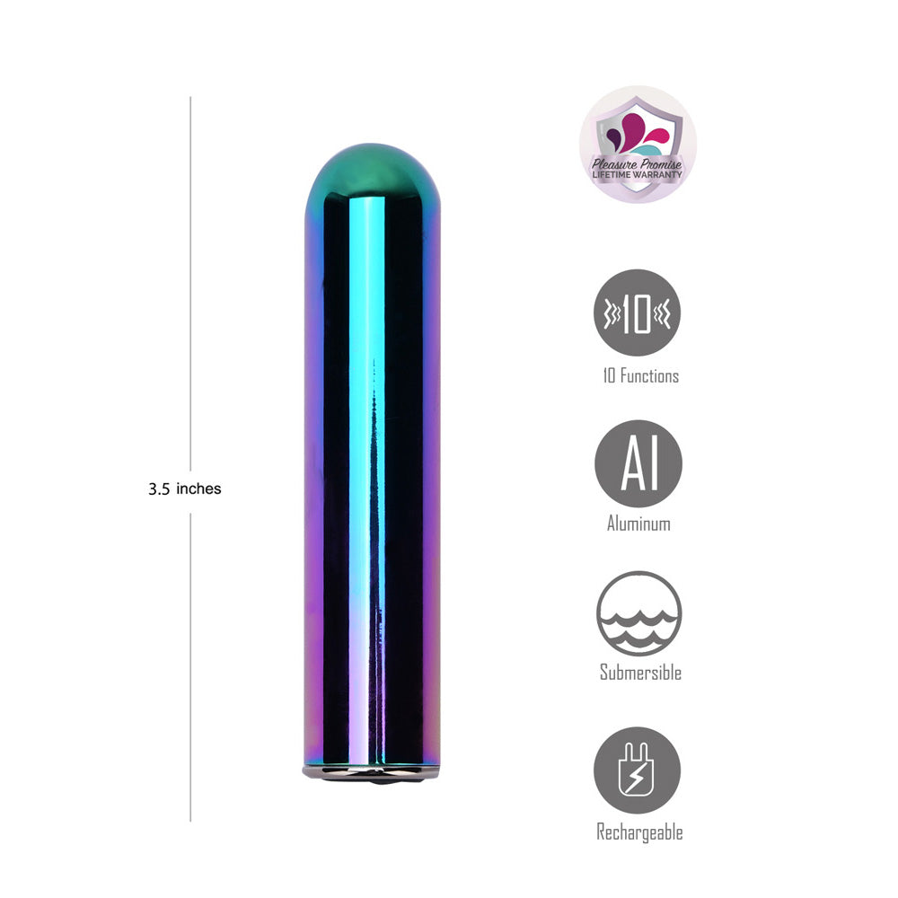 Maia COSMO Metallic Coloured USB Rechargeable Bullet Vibe - Bullet Vibrators