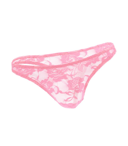Mens Full Lace Sexy G-String by Love In Leather - Jocks and G-Strings