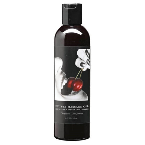 Edible Spa Quality Flavoured Massage Oil 237 Ml - Massage Oils and Lubricants