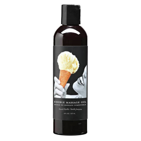 Edible Spa Quality Flavoured Massage Oil 237 Ml - Massage Oils and Lubricants