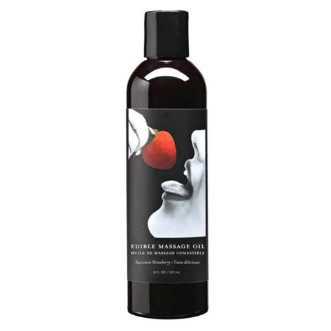 Edible Spa Quality Flavoured Massage Oil 237 Ml - Massage Oils and Lubricants