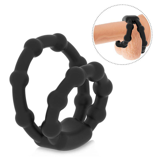 BDStyle Couples' Silicone Enhancing Love Ring