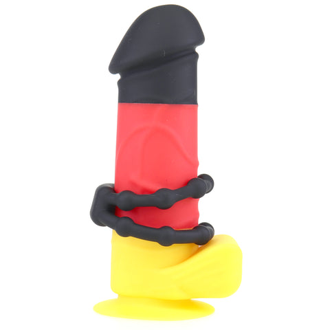 Sex Delay Male Silicone Love Ring by BDStyle - Ball and Cock Toys