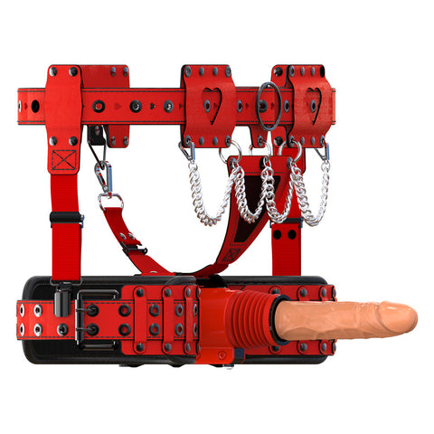 X4 Sex Machine with Strap-on Harness by BDStyle - Sex Machines