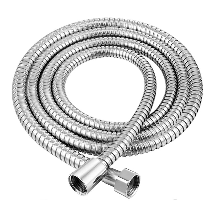 BDStyle Stainless Steel Kink Free Shower Hose Silver - Enemas and Douches