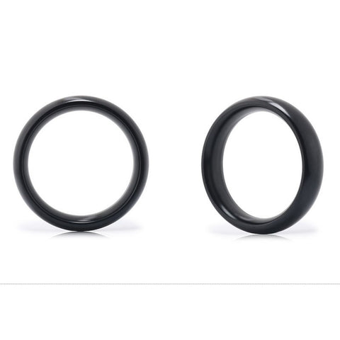 Aluminum Round Sex Delay Cock Ring by BDStyle - Steel Cock Rings