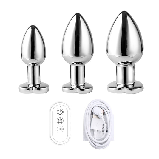 BDStyle App Controlled Light Up Rainbow LED Anal Plug