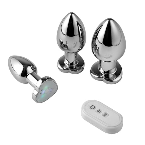 App Controlled Light Up Rainbow LED Anal Plug by BDStyle - Butt Plugs