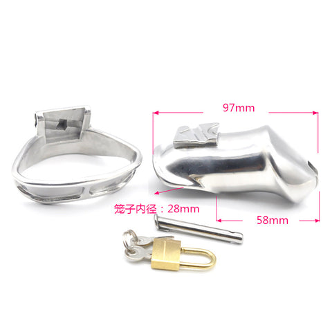 Bullfrog Chastity Cock Cage Short by BDStyle - Male Chastity