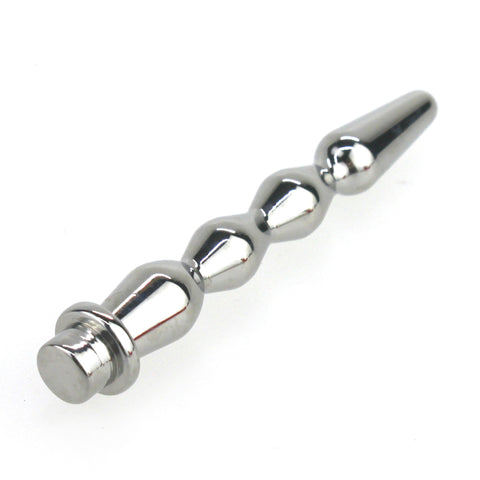 Solid Urethral Sound Penis Pin with Disc by BDStyle - Penis Plugs