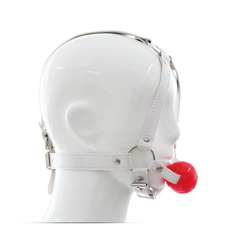 Ball Gag Head Harness Bondage Gag by BDStyle - Bondage Gags and Bits