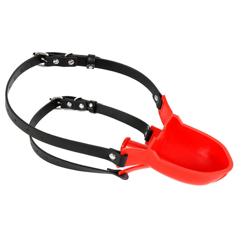 Cup Uro Pissotiere BDSM Play Mouth Gag by BDStyle - Bondage Gags and Bits