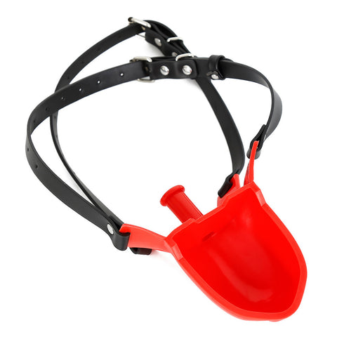Cup Uro Pissotiere BDSM Play Mouth Gag by BDStyle - Bondage Gags and Bits