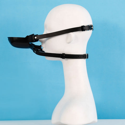 Cup Uro Pissotiere BDSM Play Mouth Gag by BDStyle - Bondage Gags and Bits