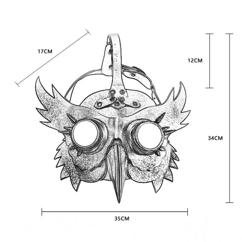 BDStyle Bird Beak Halloween Costume Props Mask - Masks And Blindfolds