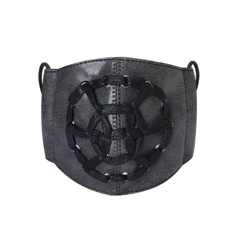 Steampunk Stitch Adjustable Mask by BDStyle - Masks And Blindfolds