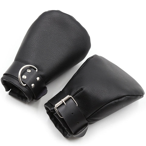 Pet Play Padded Mitts Bondage Restraints by BDStyle - Cuffs and Restraints