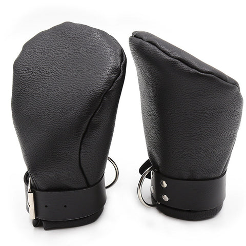 Pet Play Padded Mitts Bondage Restraints by BDStyle - Cuffs and Restraints
