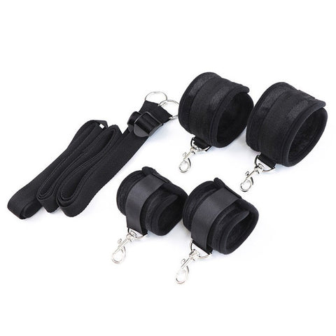 Bed Adjustable Bondage Restraint Kit by BDStyle - Cuffs and Restraints