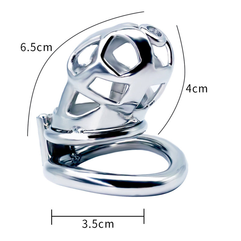BDStyle Hex Screw Cobra Chastity Cage - Male Chastity