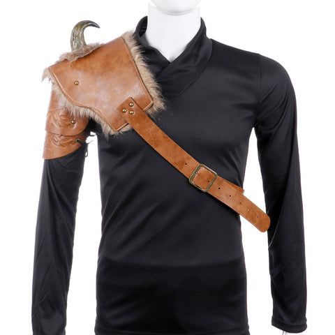 Mens Horned Shoulder Armor Fetish Wear by BDStyle - Cuffs And Restraints
