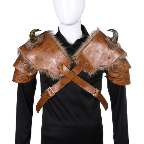 Mens Horned Shoulder Armor Fetish Wear by BDStyle - Cuffs And Restraints